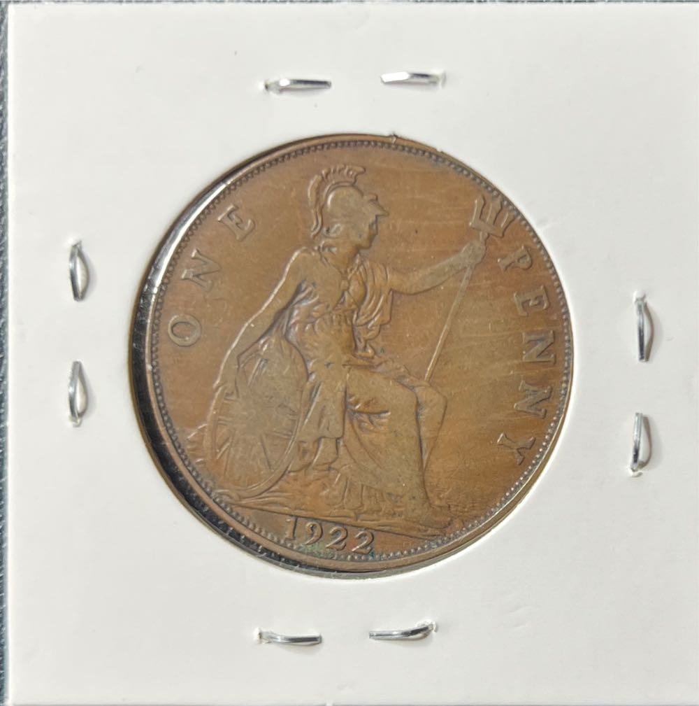 1909 United Kingdom 1 Penny  coin collectible - Main Image 2