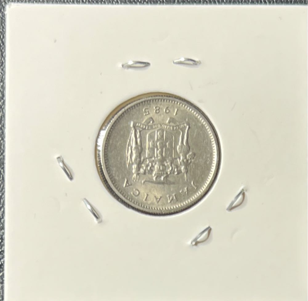 1985 Jamaica 5 Cents  coin collectible - Main Image 2