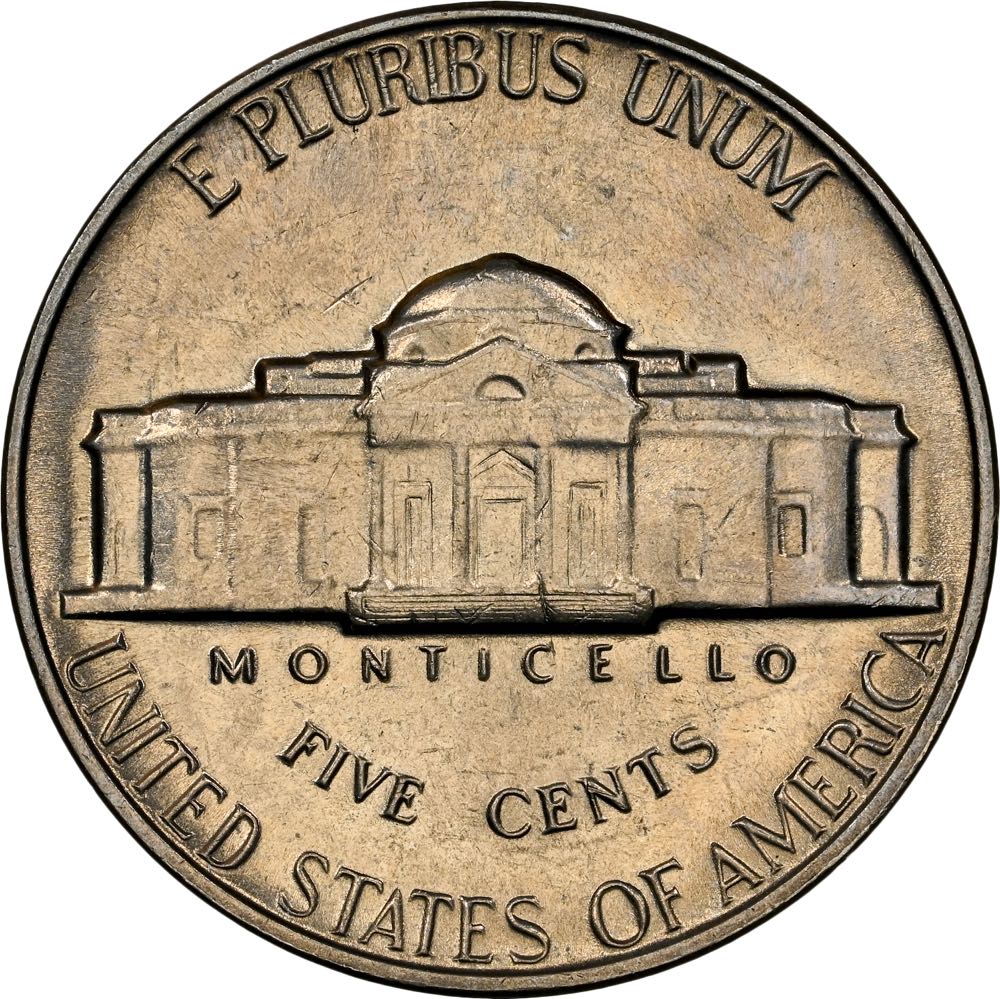 Jefferson Nickel 1968-S  coin collectible - Main Image 2