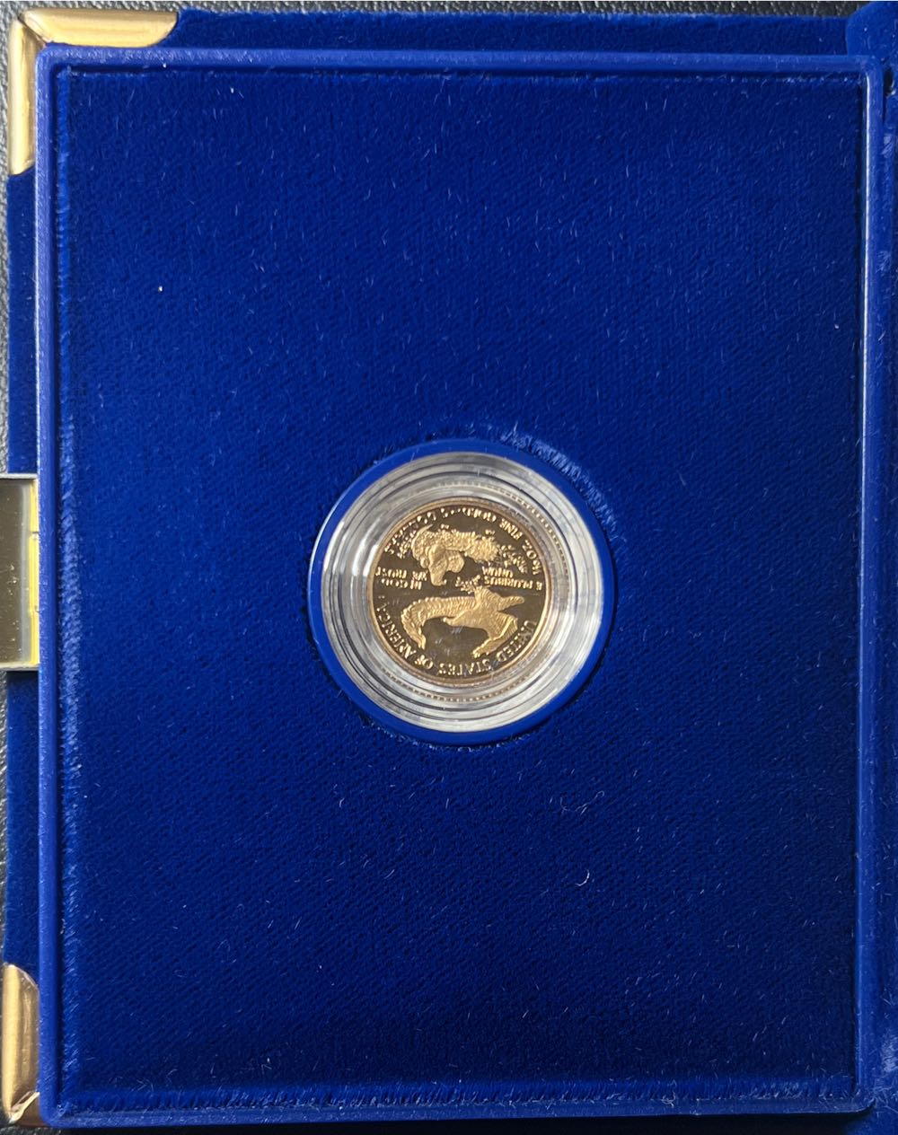 1994 W 1/10 OZ American Eagle One-Tenth Ounce Gold Proof Bullion Coin w/ Box  coin collectible - Main Image 3