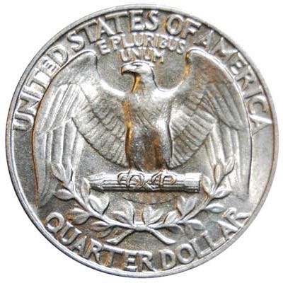 Washington Quarter 1935 Silver  coin collectible - Main Image 2