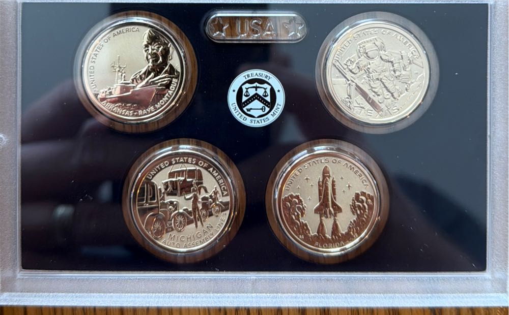 2025 US Mint American Innovation Reverse Proof Set  coin collectible [Barcode 704786670142] - Main Image 2