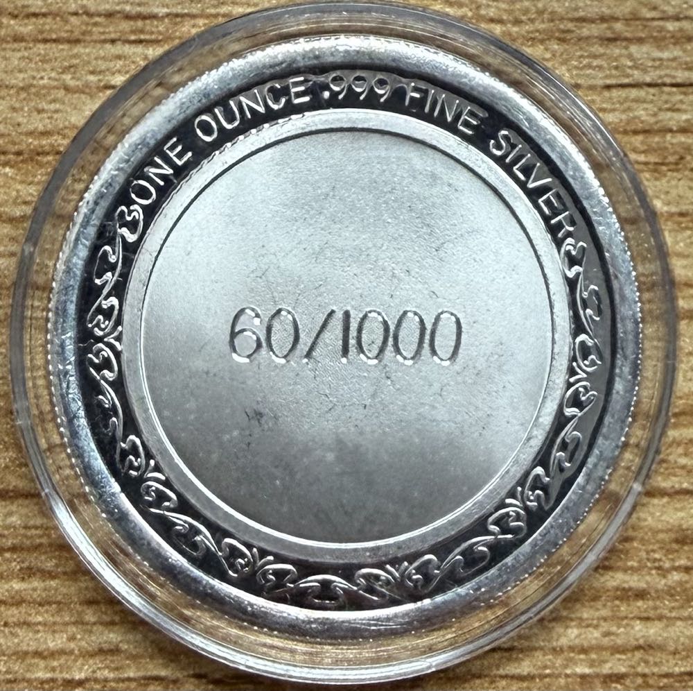 Pumpkin Paradise 1993 Silver Round   coin collectible - Main Image 2