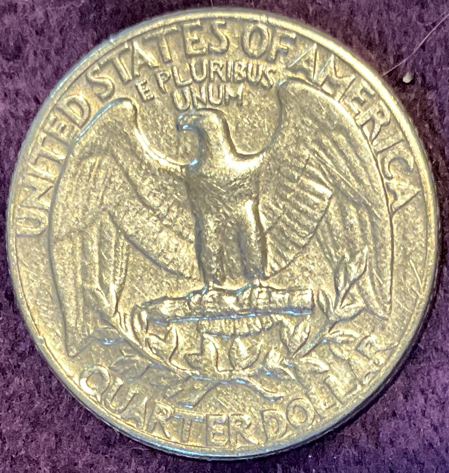 Quarter Washington 1967 45  coin collectible - Main Image 2