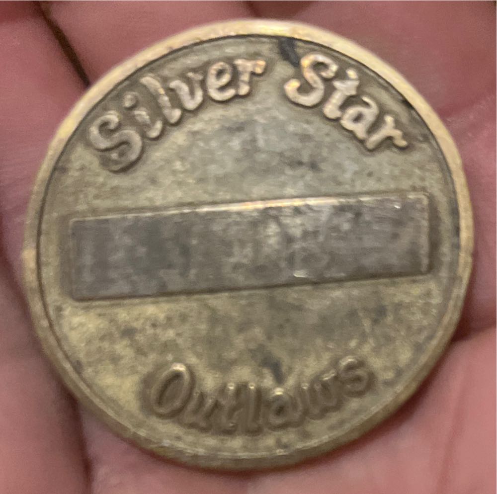 Silver Star Outlaws Challenge Coin  coin collectible - Main Image 2