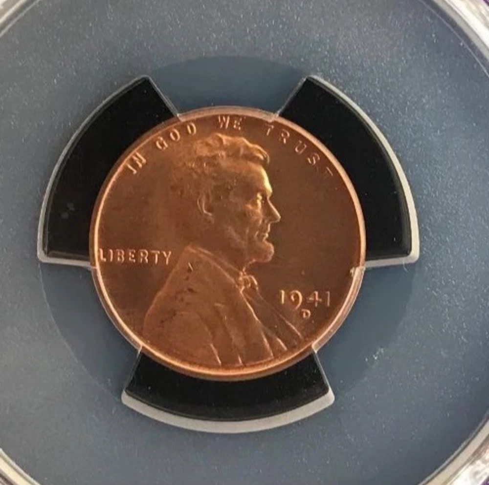 Lincoln Wheat Penny 1941-D  coin collectible - Main Image 3