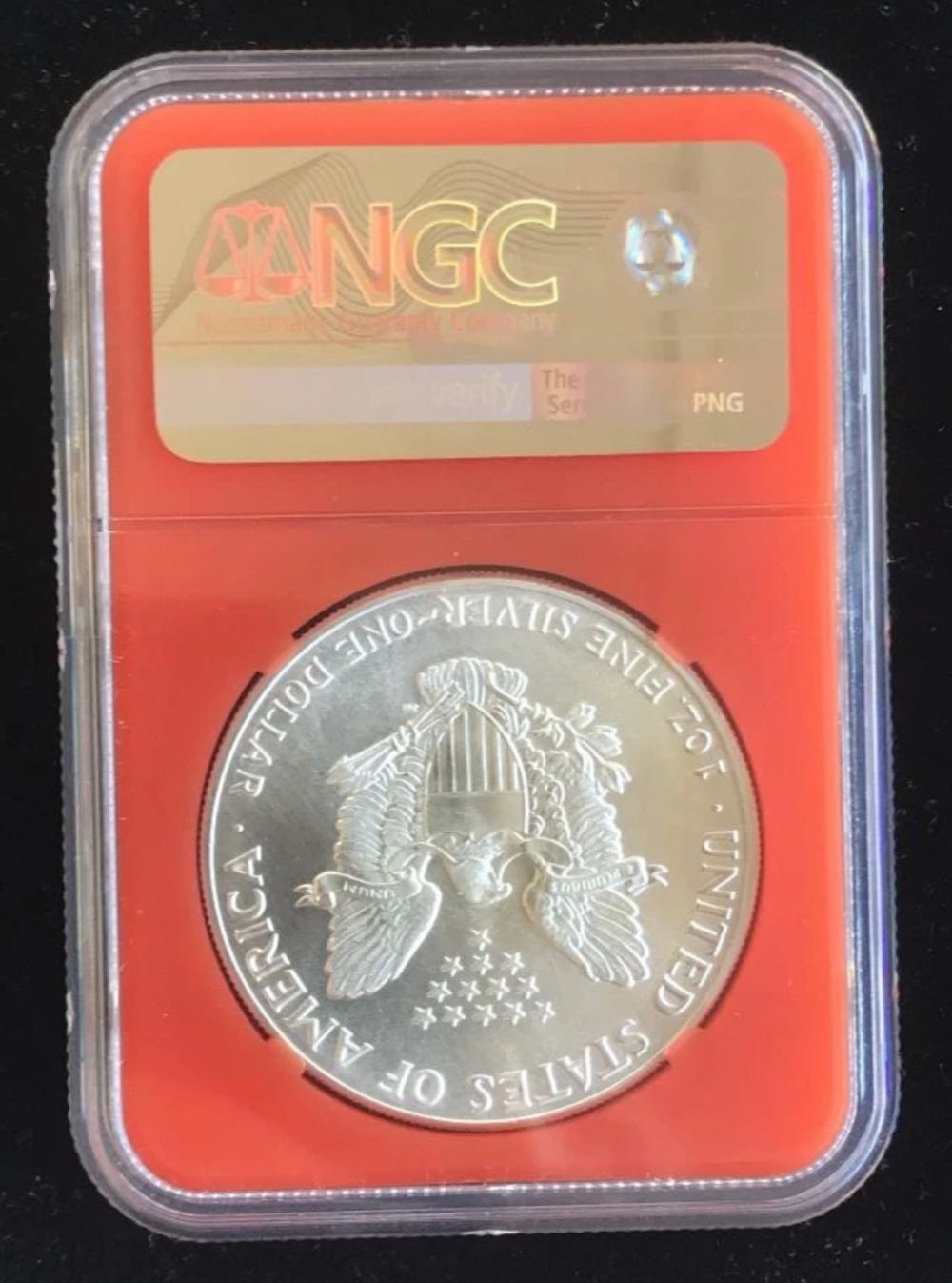 American Silver Eagle 1986-S  coin collectible - Main Image 4