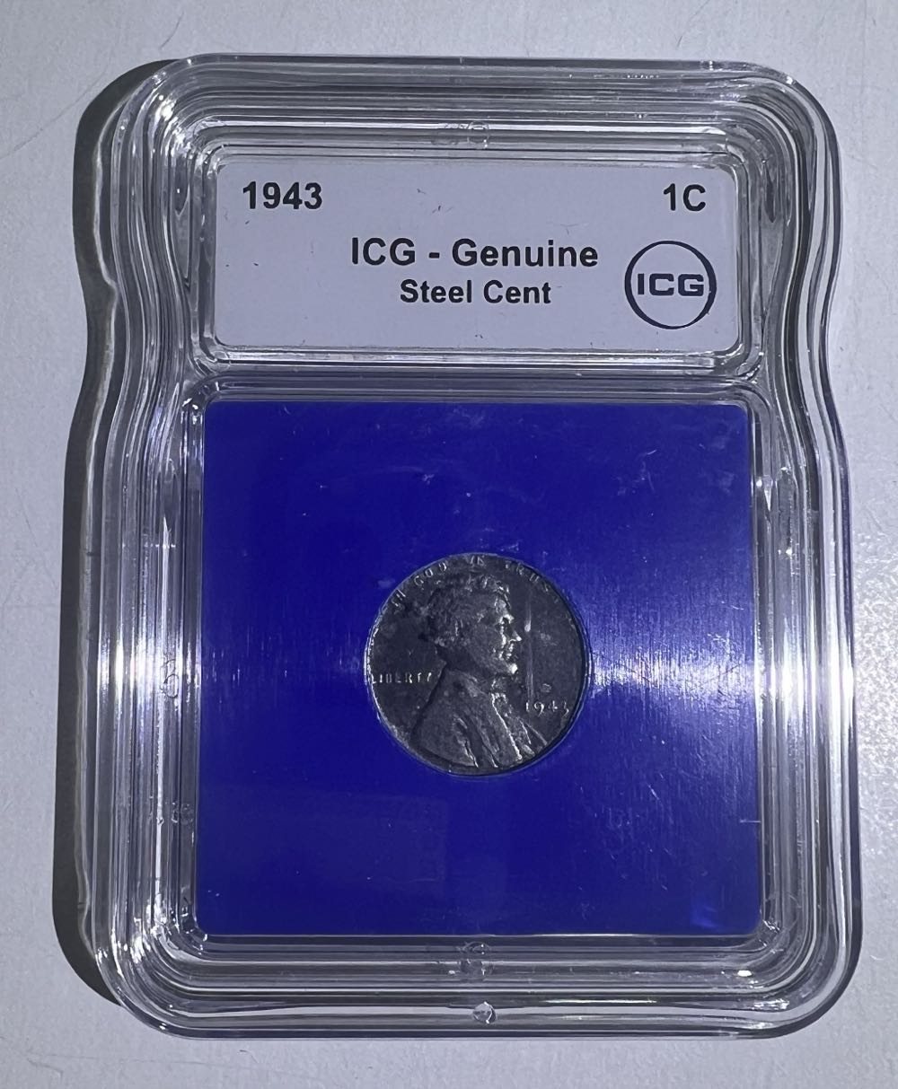 Lincoln Wheat Penny 1943-P Steel  coin collectible - Main Image 2