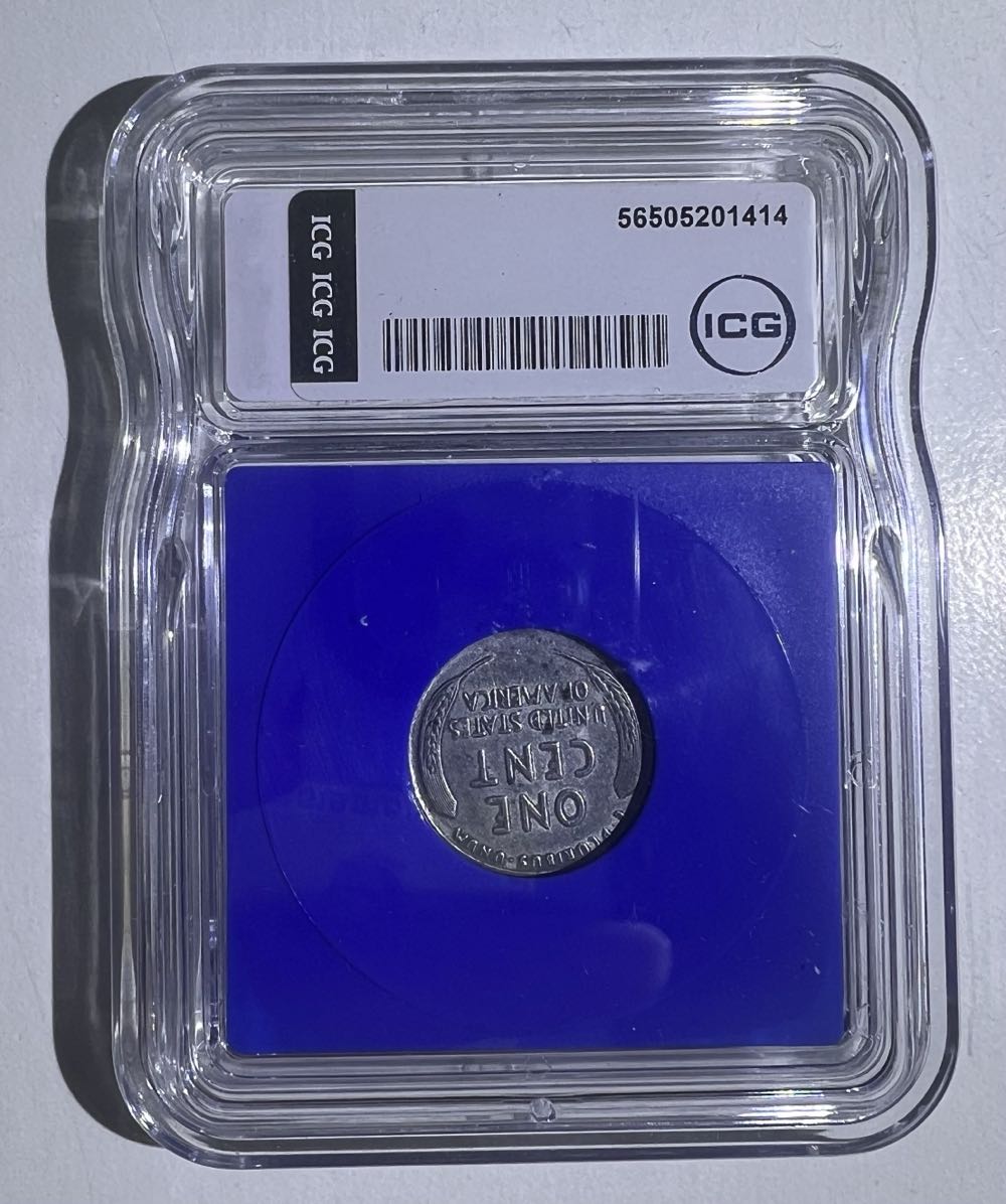 Lincoln Wheat Penny 1943-D Steel  coin collectible - Main Image 3