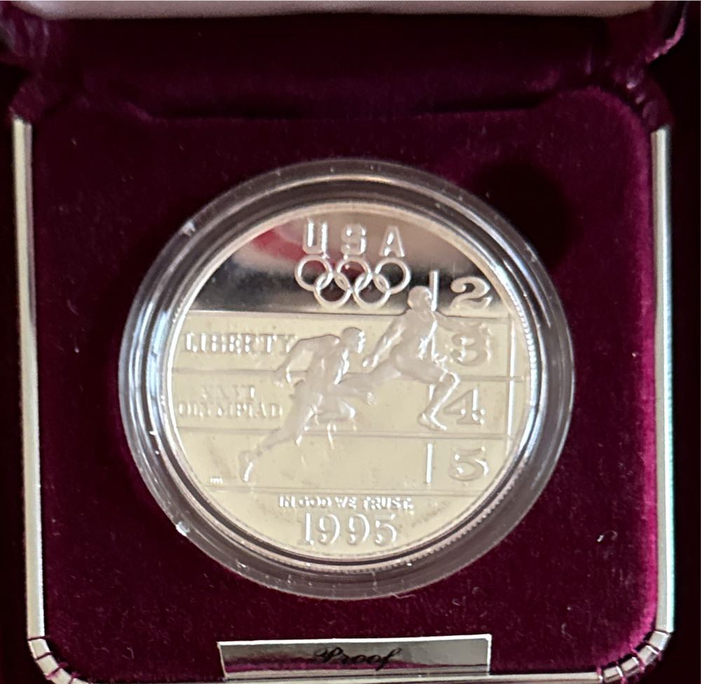 Atlanta Centennial Olympic Coin  coin collectible - Main Image 2