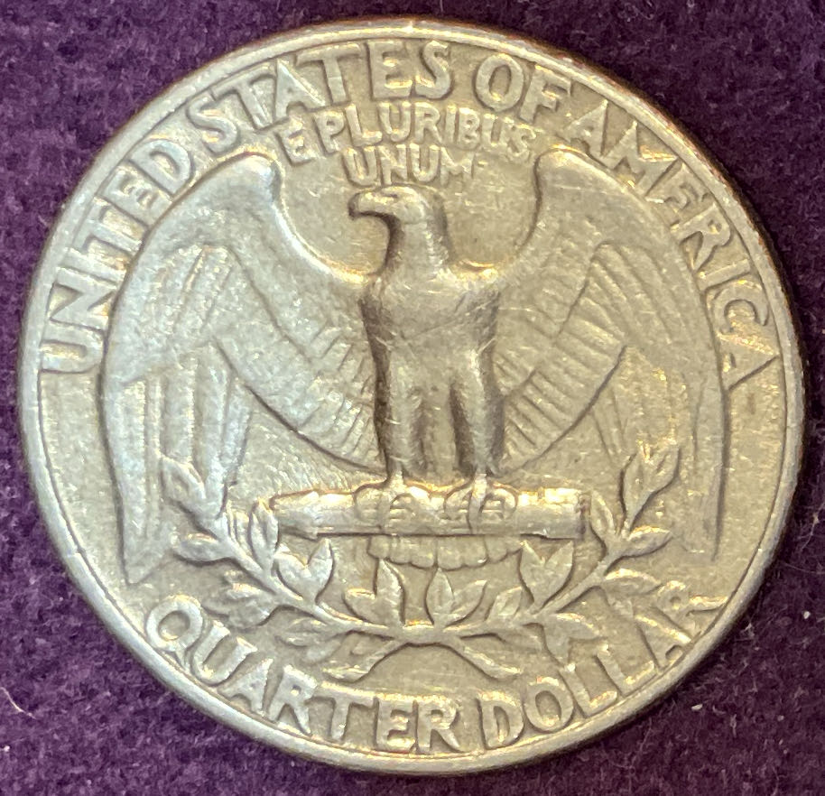 Quarter Washington 1969 D 1  coin collectible - Main Image 2