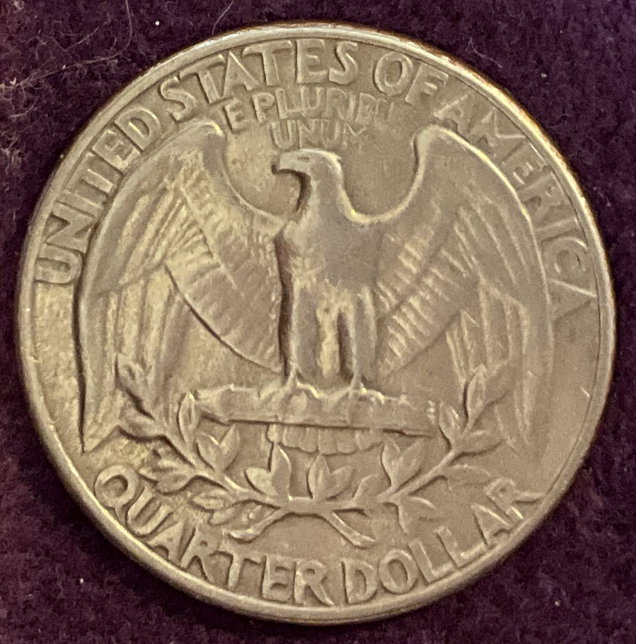 Quarter Washington 1969 D 1  coin collectible - Main Image 4