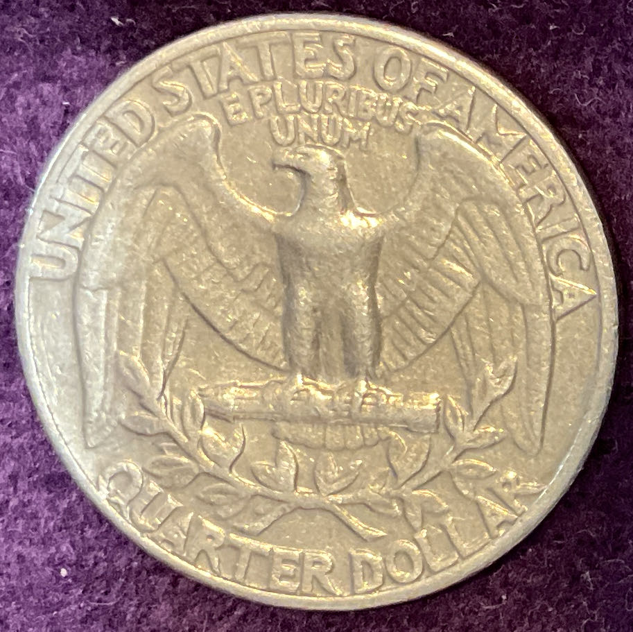 Quarter Washington 1969 D 4  coin collectible - Main Image 2