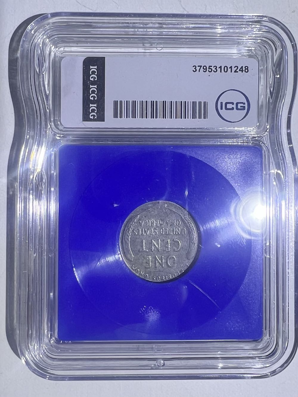 Lincoln Wheat Penny 1943-S Steel  coin collectible - Main Image 3