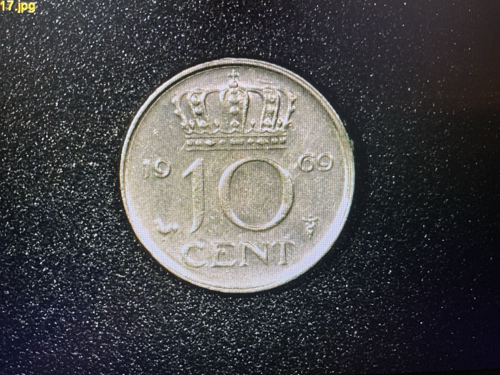 Dubbeltje 10 Cent - 1969  coin collectible - Main Image 2