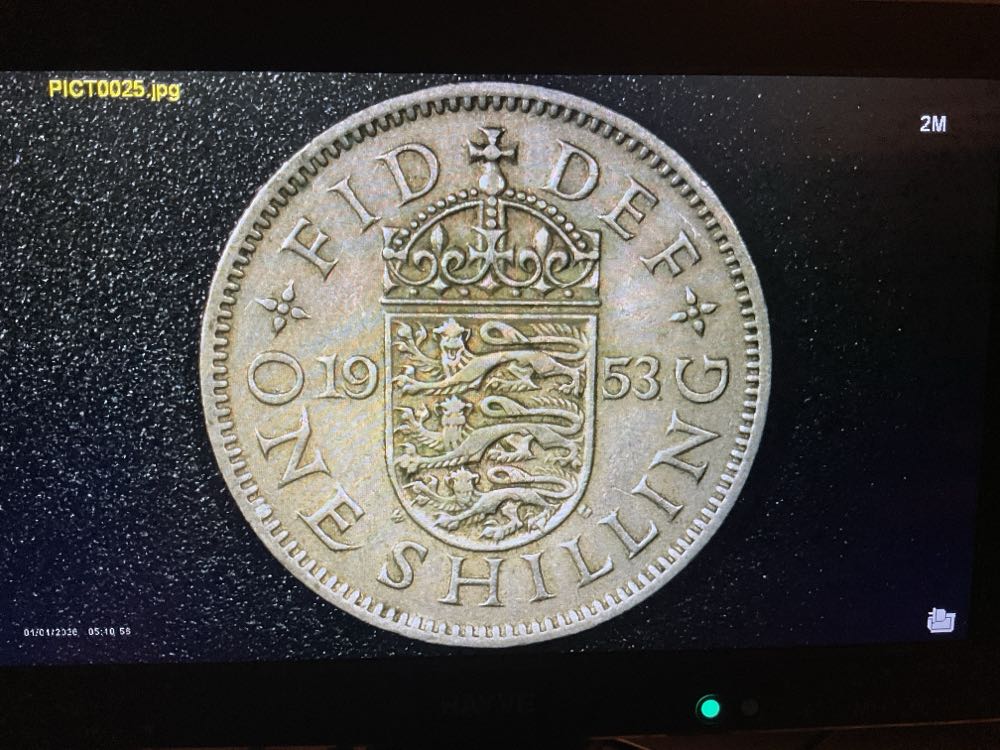 One Shilling - 1953  coin collectible - Main Image 2