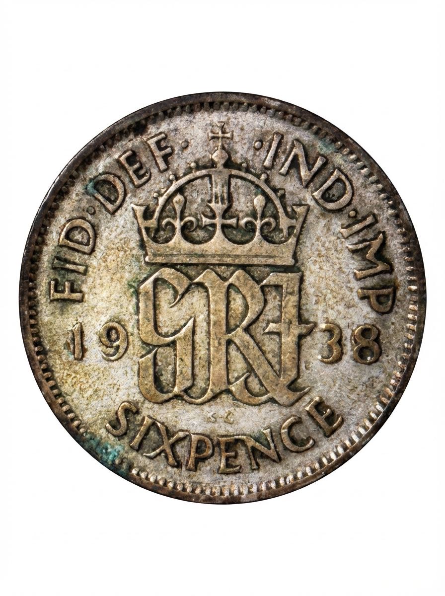 Sixpence - 1939  coin collectible - Main Image 2
