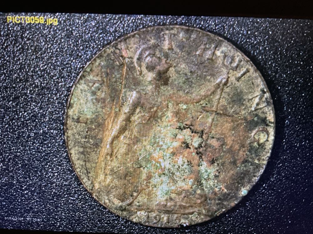 Farthing - 1916  coin collectible - Main Image 2