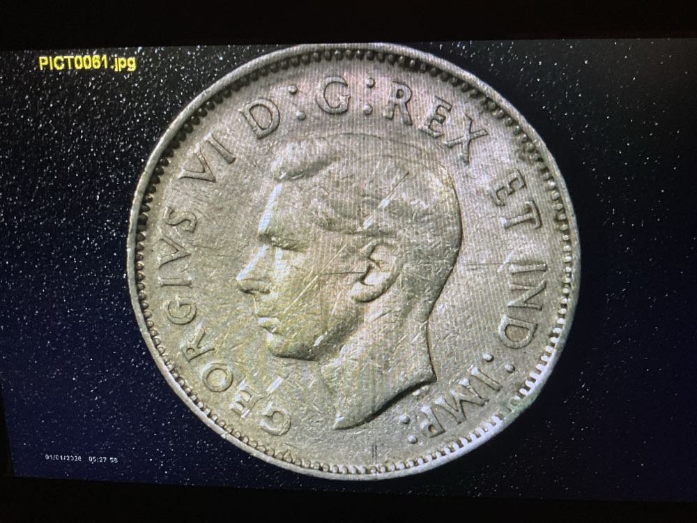 Canadian 5 Cent Coin 1938  coin collectible - Main Image 2