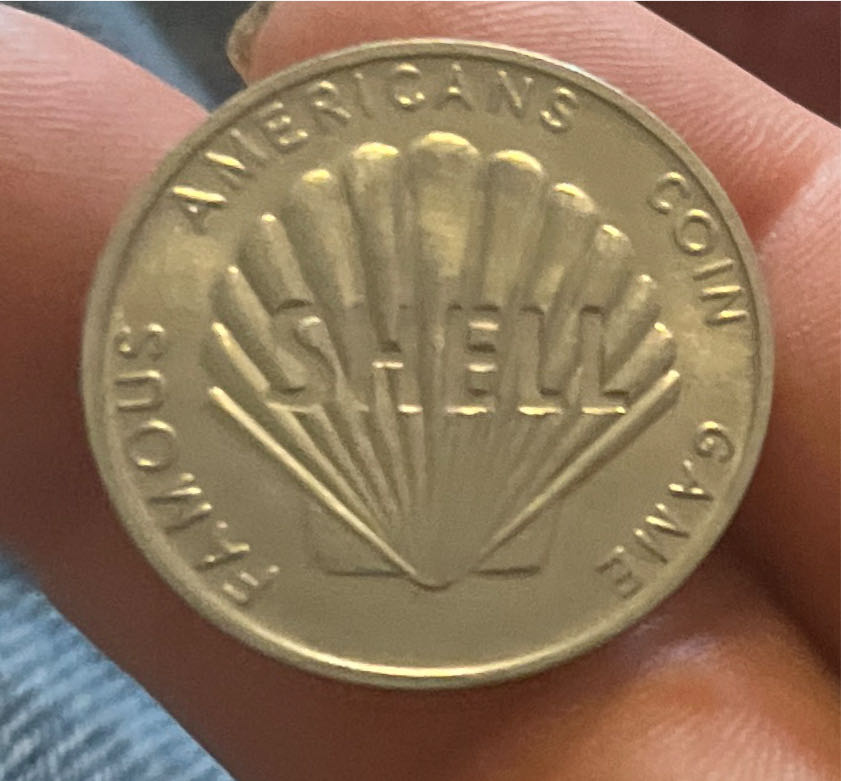 Shell’s Famous Americans Albert Einstein Coin  coin collectible - Main Image 2