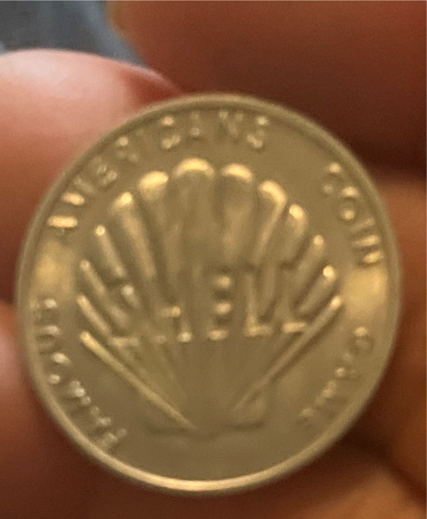 Shell’s Famous Americans George Washington Coin  coin collectible - Main Image 2