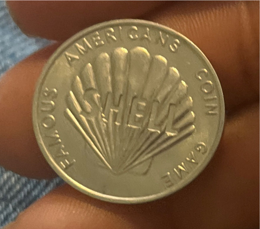 Shell’s Famous Americans Abraham Lincoln Coin  coin collectible - Main Image 2