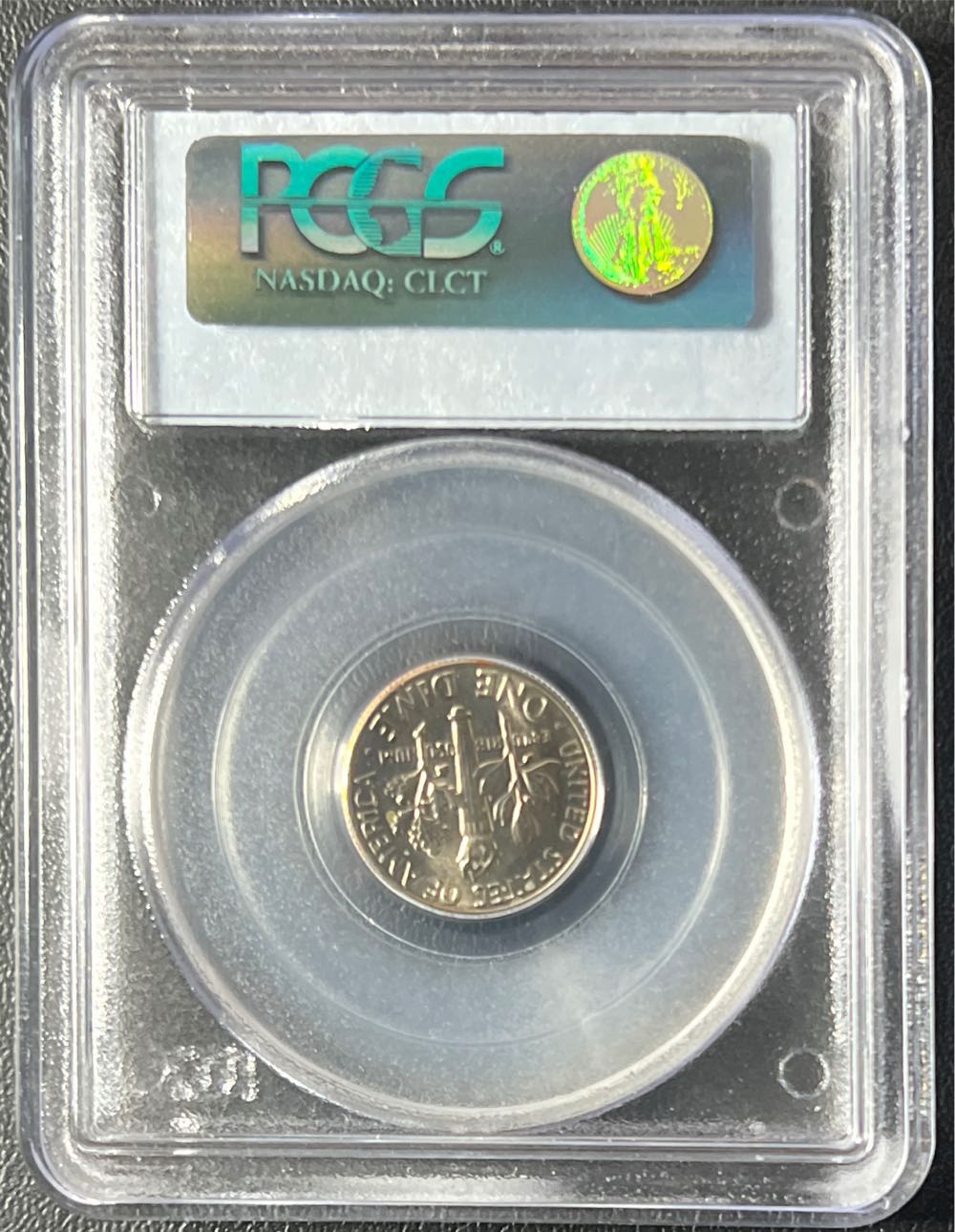 1979 D Roosevelt Dime PCGS MS64FB  coin collectible - Main Image 2