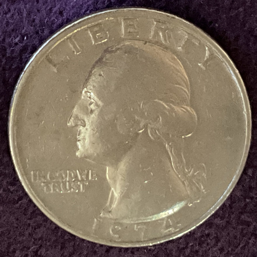 Quarter Washington 1974 23  coin collectible - Main Image 3