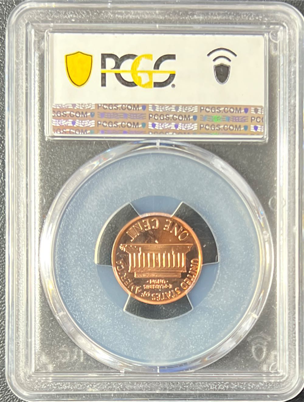 2002 S Lincoln Memorial Cent PCGS PR69RD DCAM  coin collectible - Main Image 2