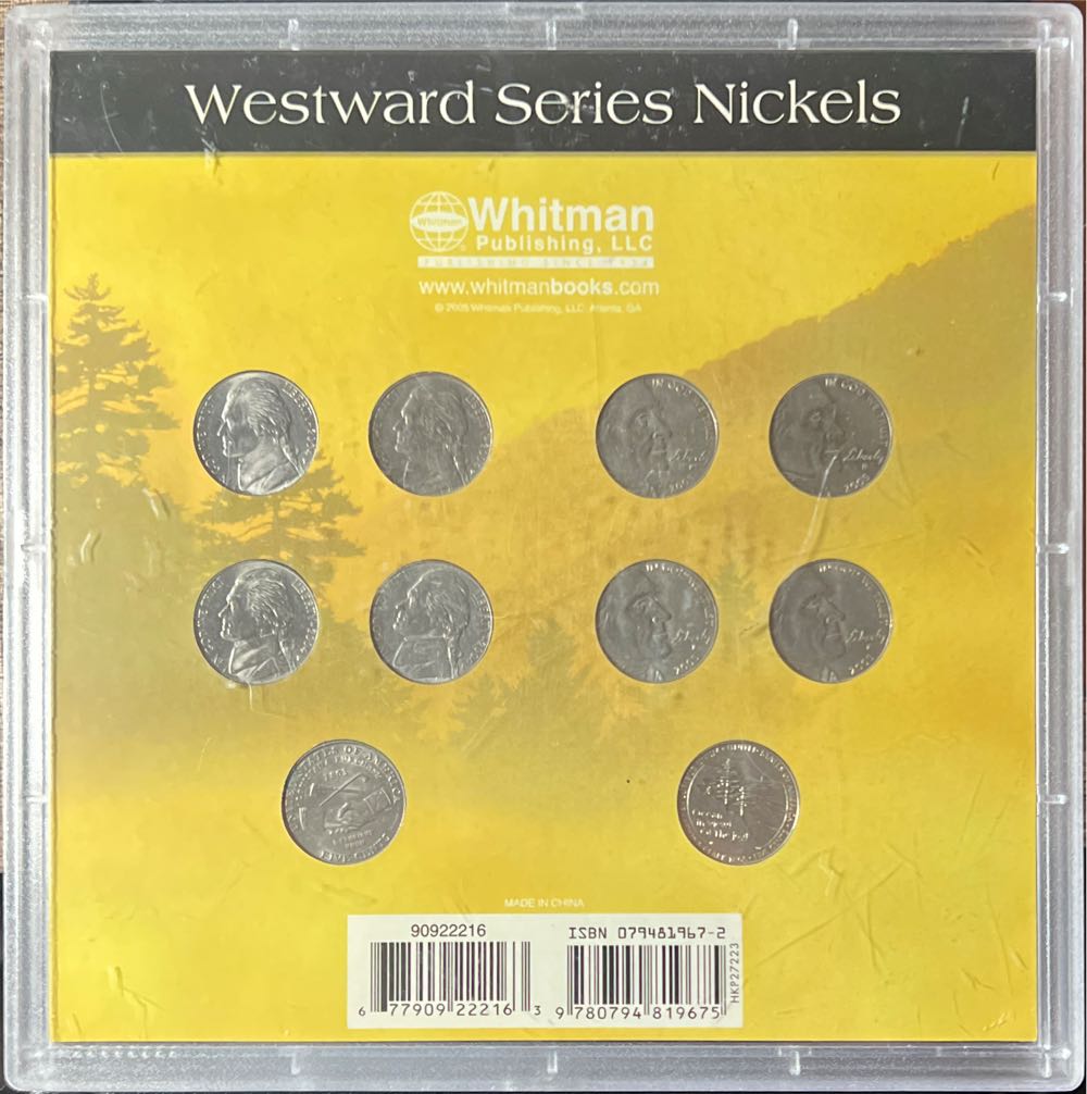2004/2005 Whitman Westward Series Nickels  coin collectible - Main Image 2