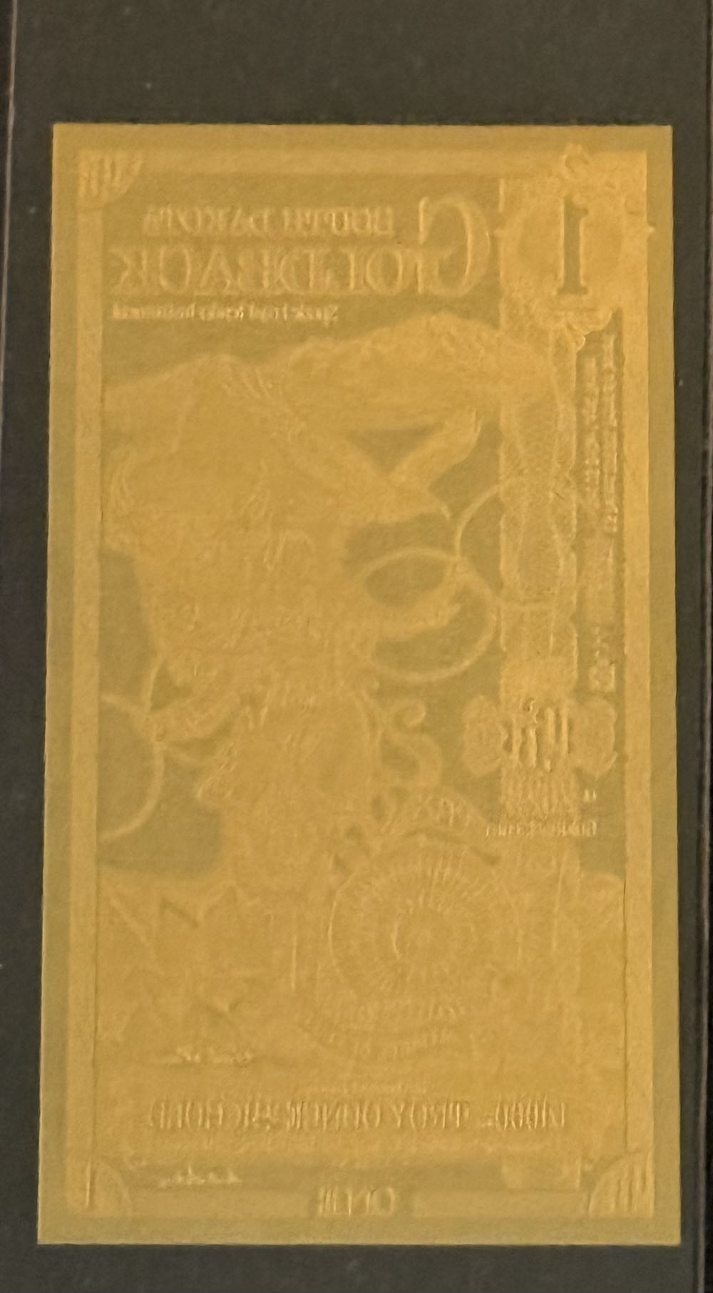 South Dakota 2023 Goldback No. AA91397  coin collectible - Main Image 2