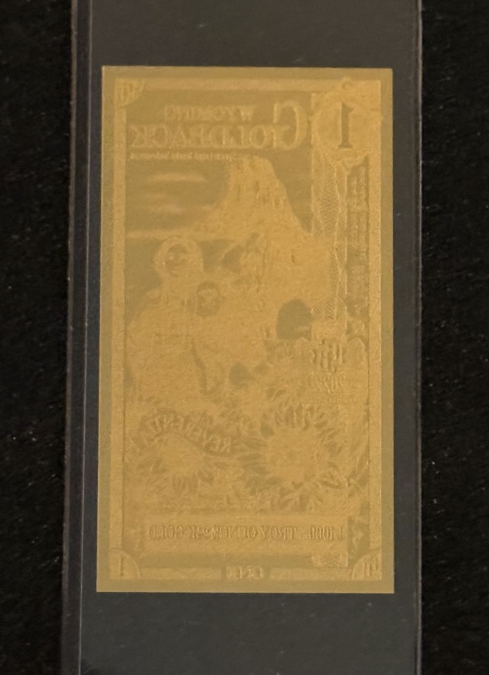 Goodback 2022 Wyoming  coin collectible - Main Image 2