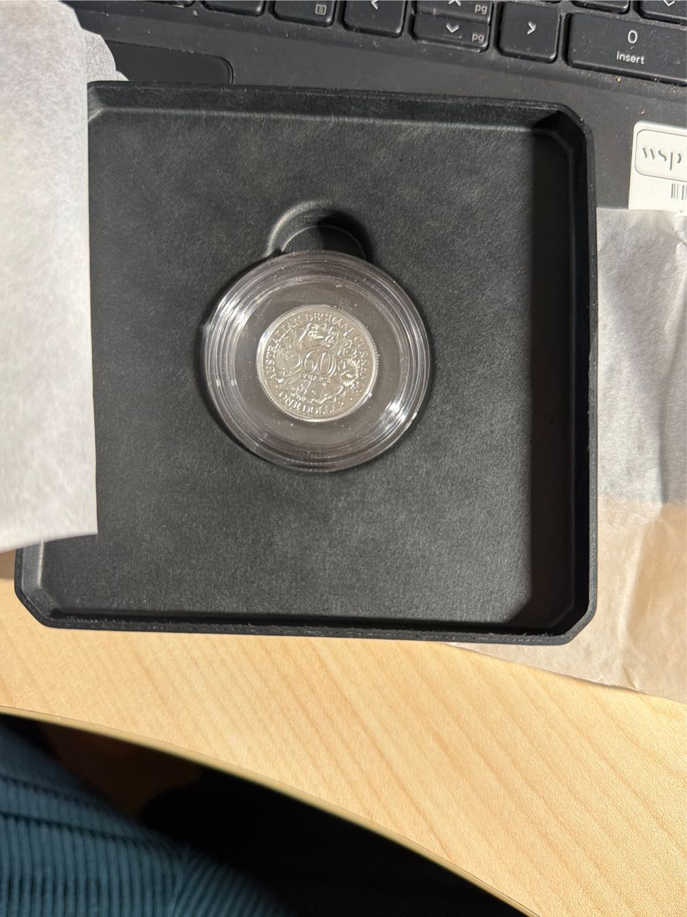 $1 (2026) “C” Silver 60 Years of Decimal Currency  coin collectible [Barcode 9314688119215] - Main Image 5