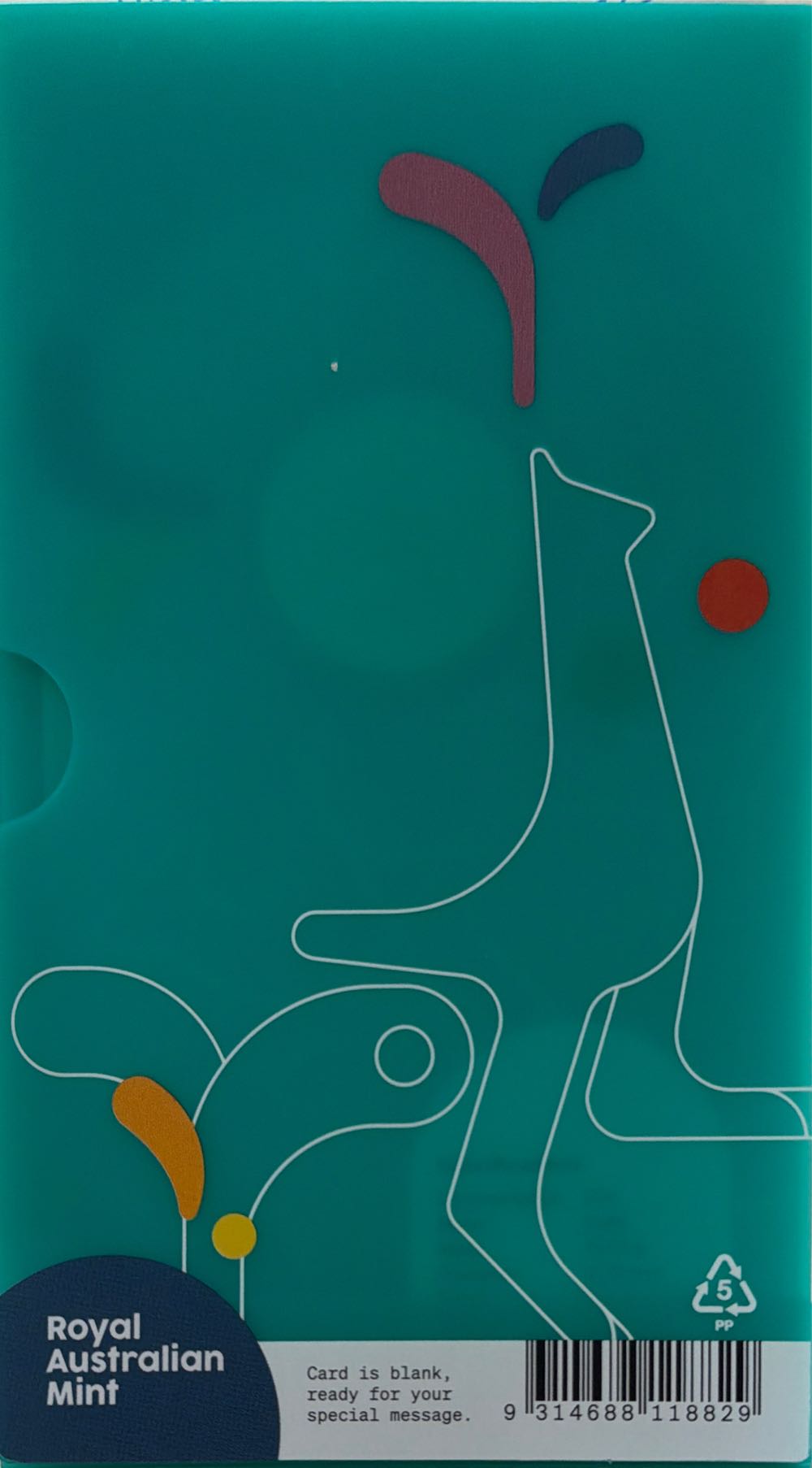 Celebrate 202650c Coloured Uncirculated Coin  coin collectible [Barcode 9314688118829] - Main Image 2