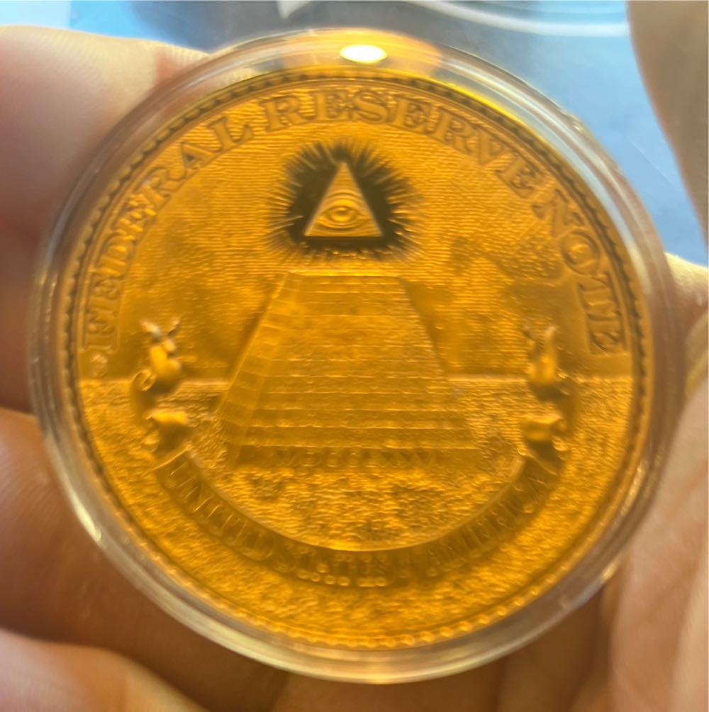 Benjamin Franklin One Hundred Dollar Bank Note Coin  coin collectible - Main Image 2