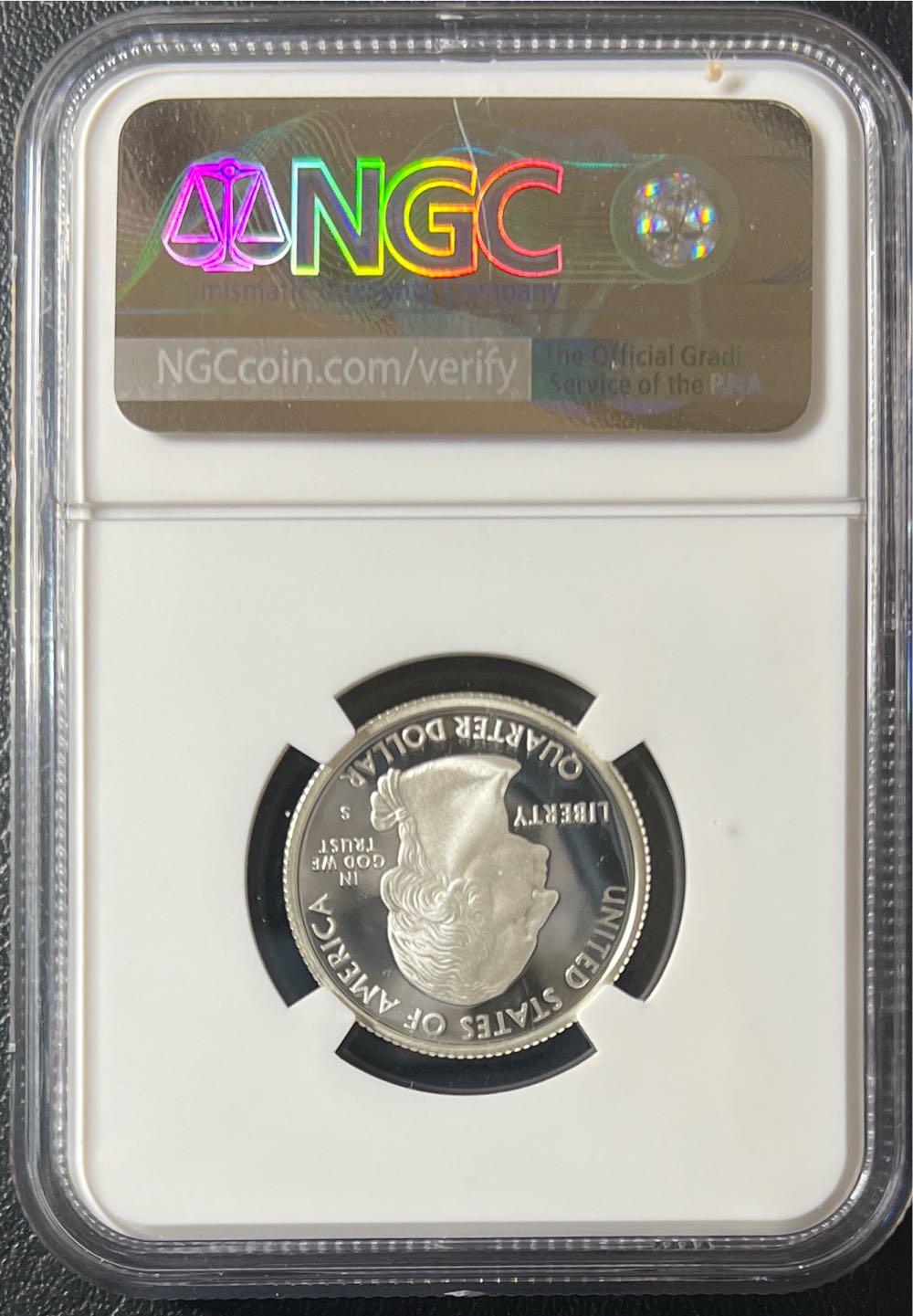 2008 S Silver Arizona Quarter NGC GEM PROOF  coin collectible - Main Image 2