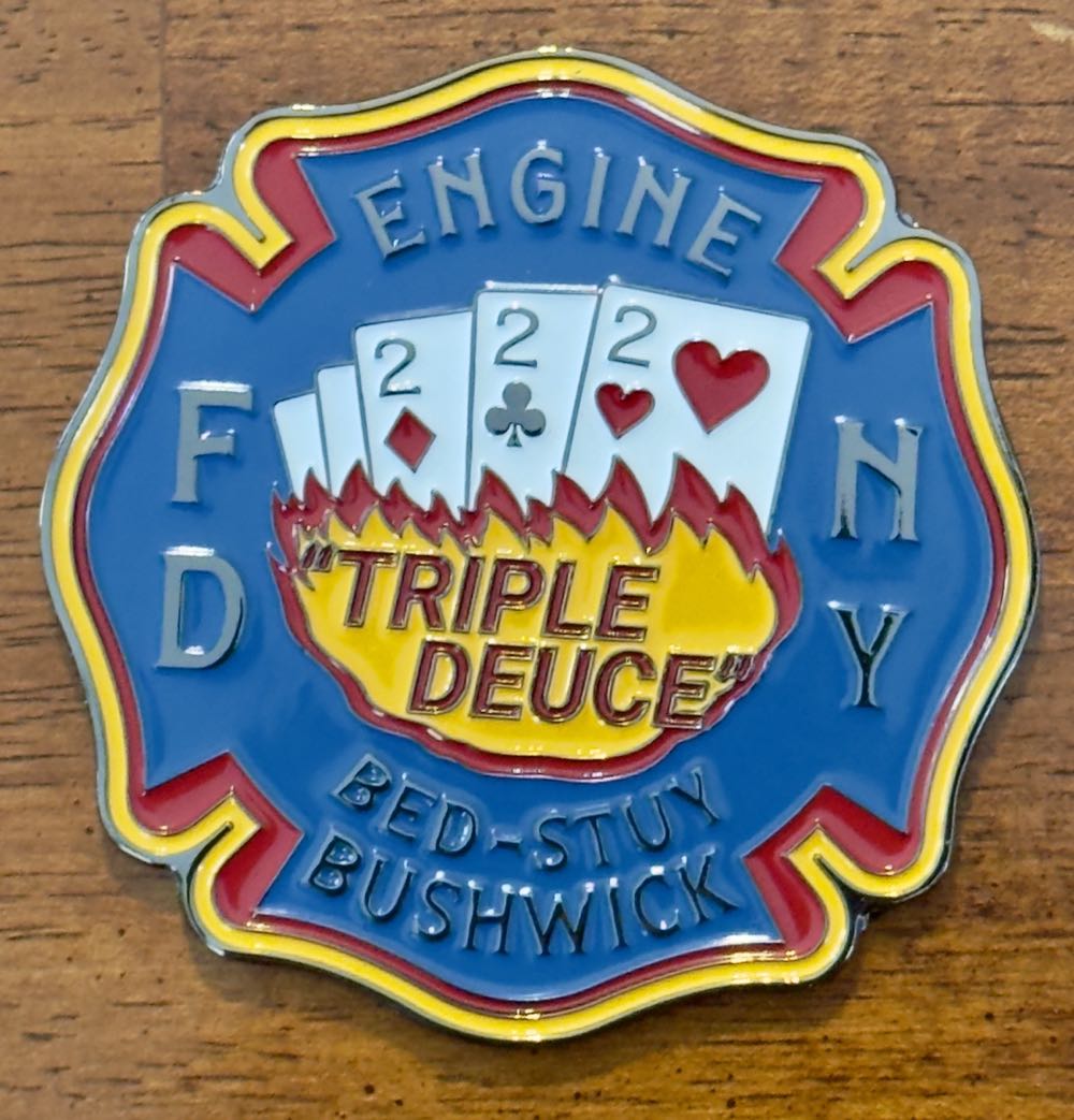 FDNY E222  coin collectible - Main Image 2