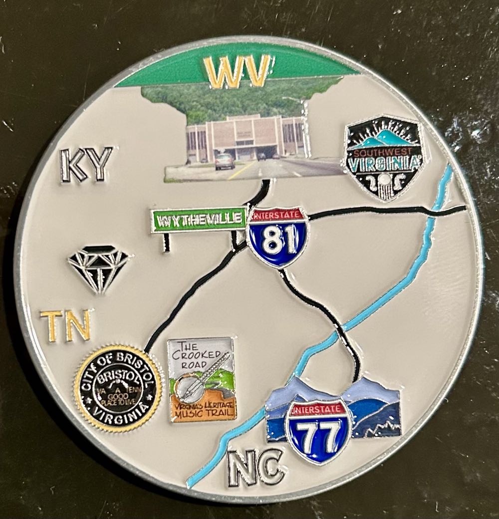 Virginia State Police  coin collectible - Main Image 2