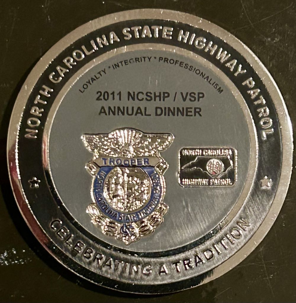Virginia State Police/North Carolina State Highway Patrol   coin collectible - Main Image 2