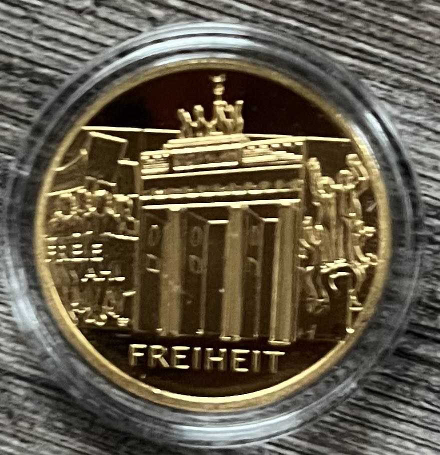 2025 SSCA Commemorative Restrike of the 1849 Shipwreck Gold coin