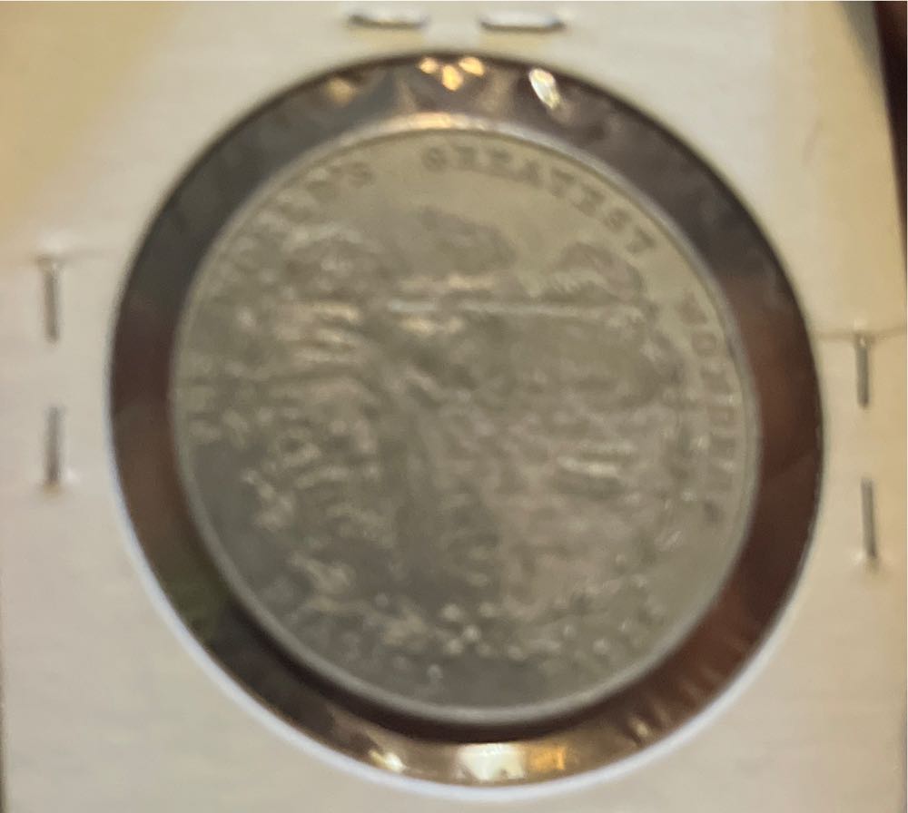 1901 Pan American Expo Buffalo N.Y. Token  coin collectible - Main Image 2