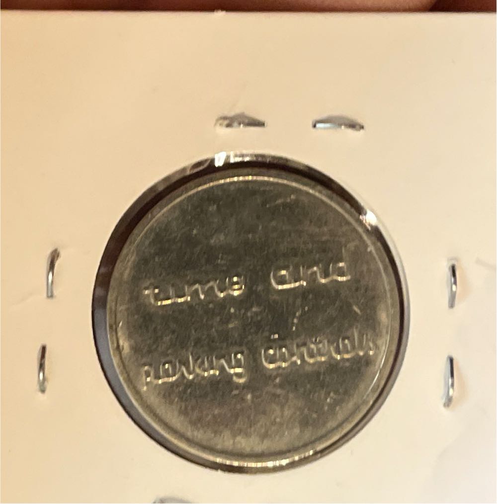 Philadelphia, Pennsylvania Time and Parking Control Token  coin collectible - Main Image 2