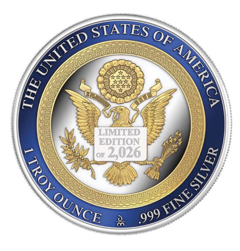 America’s 250th Anniversary Silver Bullion Commemorative  coin collectible - Main Image 2