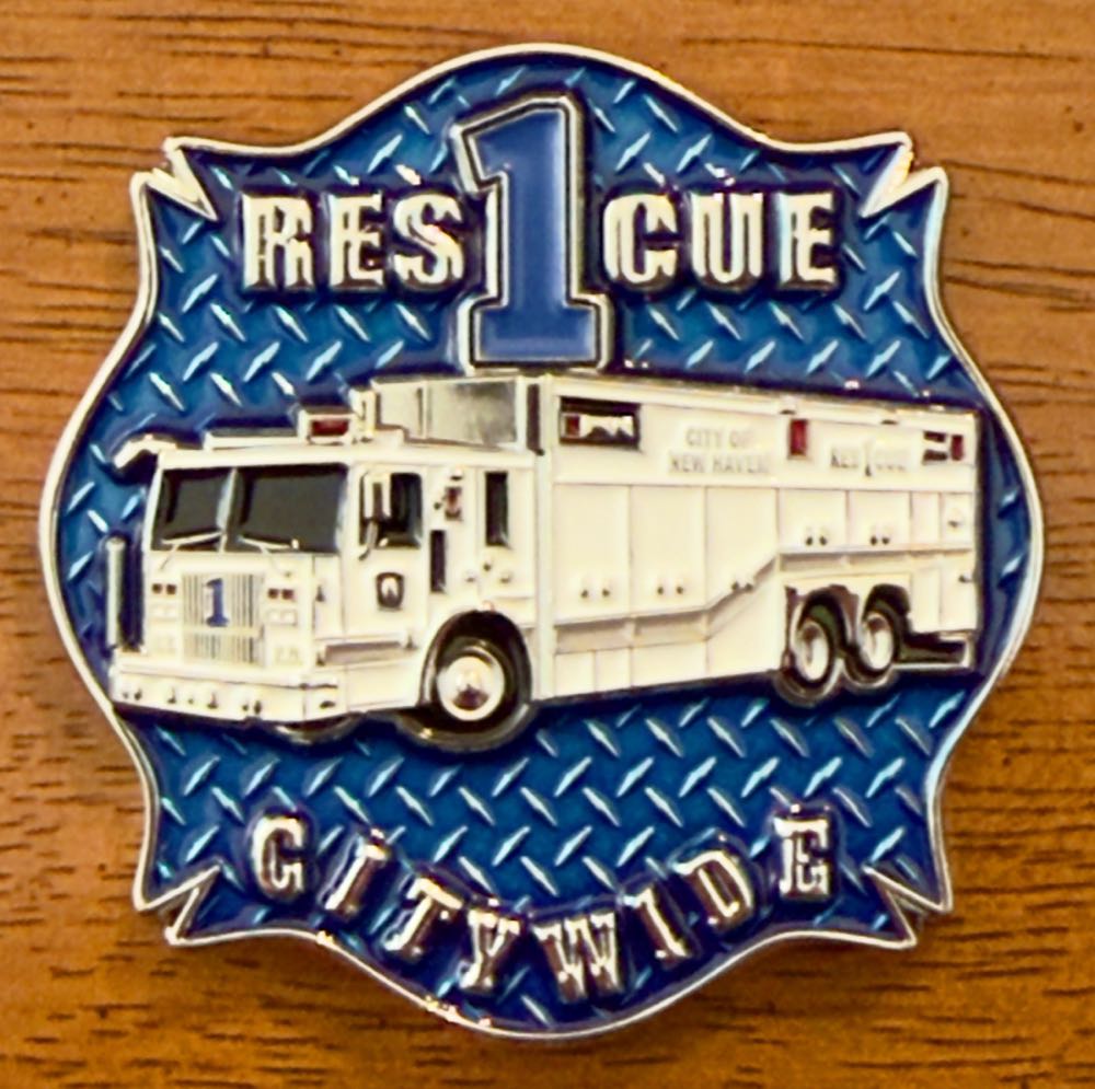 New Haven Rescue 1  coin collectible - Main Image 2
