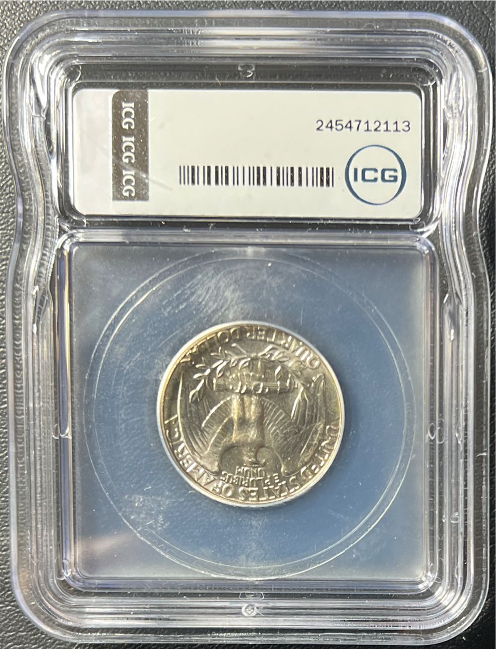 1974 D Washington Quarter ICG MS66  coin collectible - Main Image 2