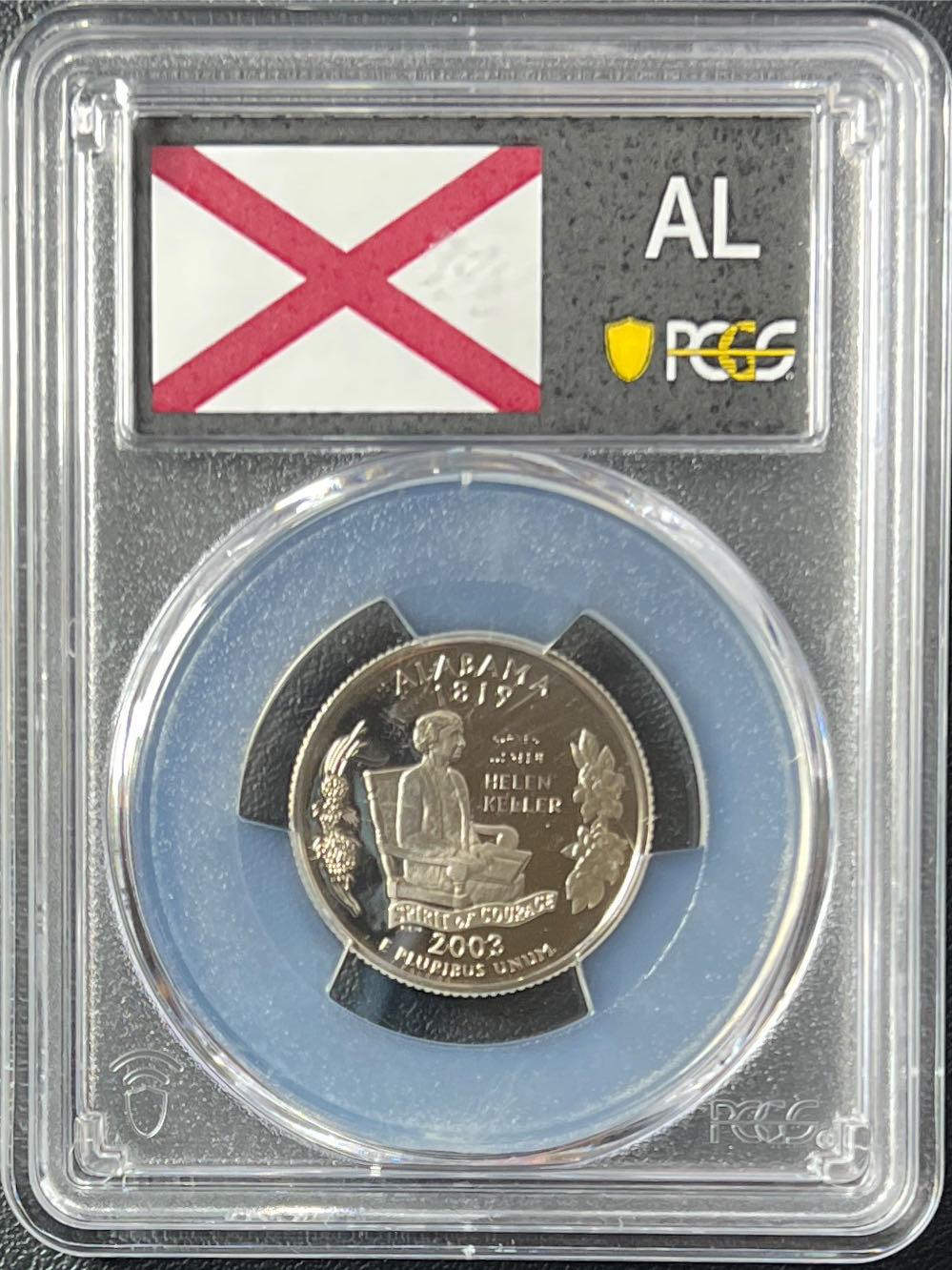 2003 S Alabama Quarter PCGS PR69DCAM  coin collectible - Main Image 2