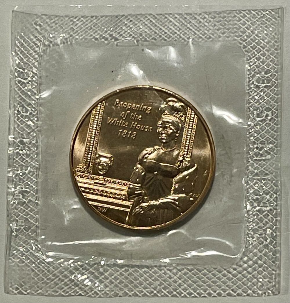 2008 First Spouse Elizabeth Monroe Bronze Medal  coin collectible - Main Image 2
