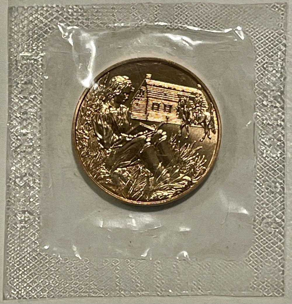 2008 First Spouse Van Buren’s Liberty Bronze Medal  coin collectible - Main Image 2