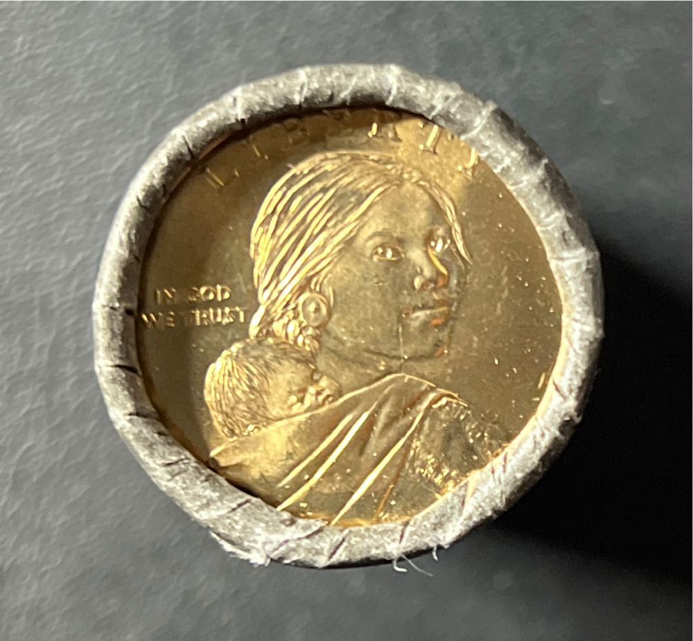 2020 D Native American $1 Coin Roll  coin collectible - Main Image 3