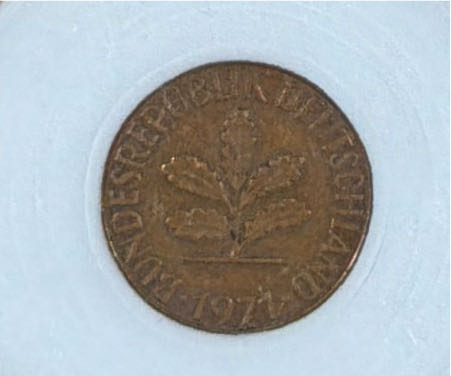 German 2 Pfennig  coin collectible - Main Image 2